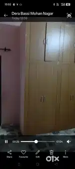 2 BHK for rent semi furnished ground floor