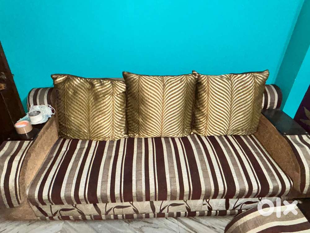 Elegant Sofa Set with Center Table