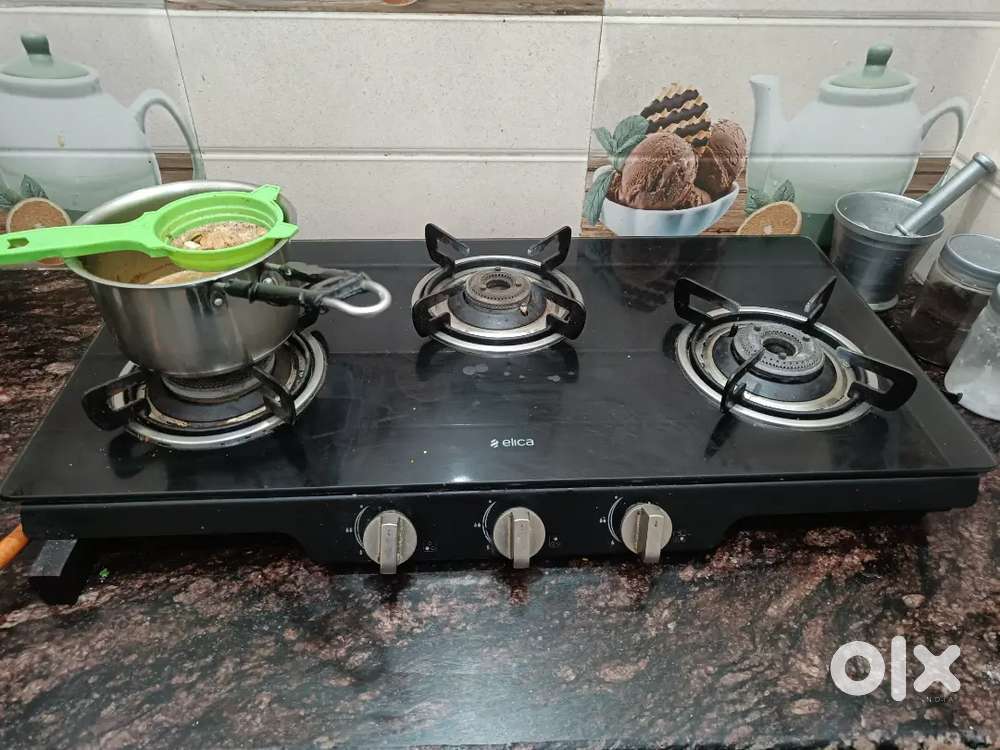 Elica 3 burners Gas Stove