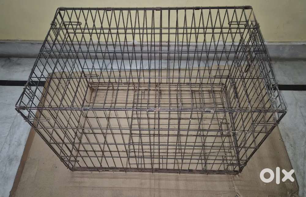 3ft x 2ft Dog Cage - Bonus Separator

Included! (For large dogs)
