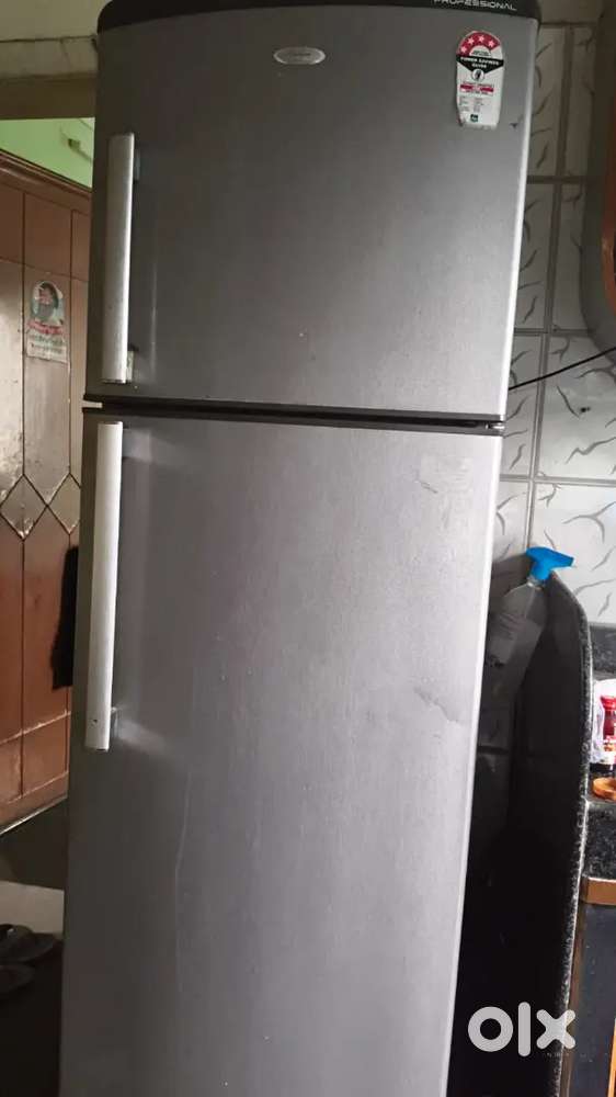 Double door fridge Gray colour