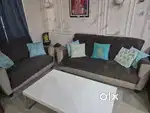 3 plus 2 seater sofa set with center table