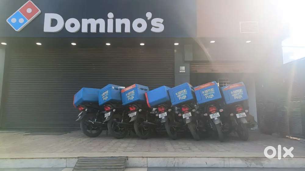Delivery at Domino's Pizza
