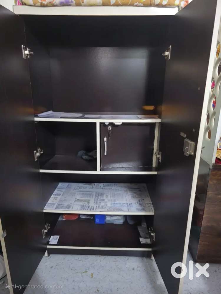 Wooden wardrobe