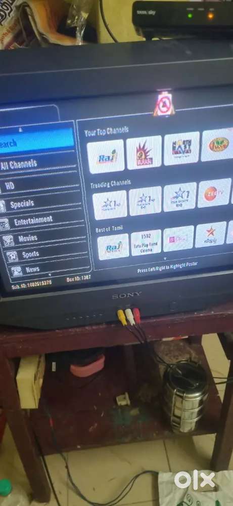 Sony tv with table working condition