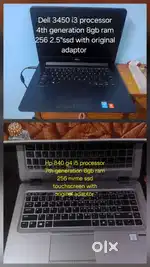 Dell and Hp laptop urgent sell