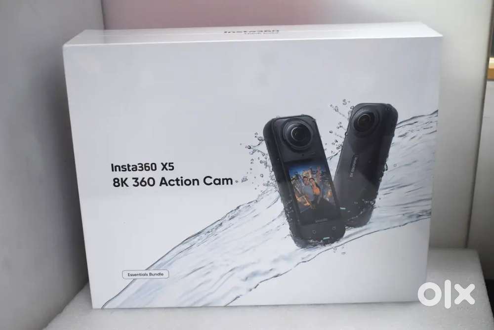 Insta360 X5 8K 360 Action Camera Essentials Bundle Pre-used