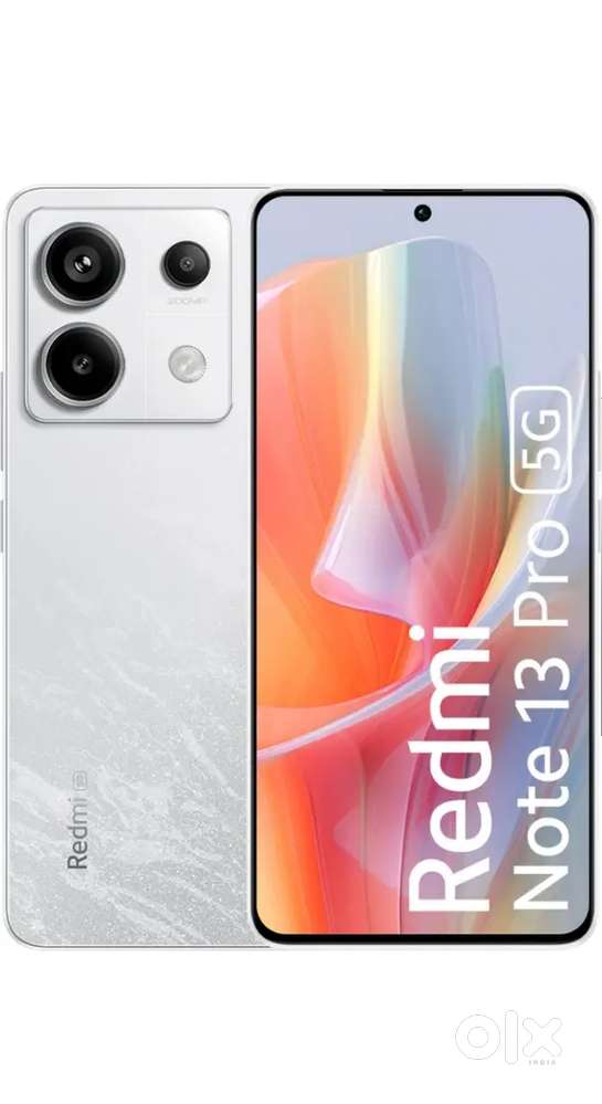 Redmi note 13 pro sctrech less phone 8 month old 128 gb