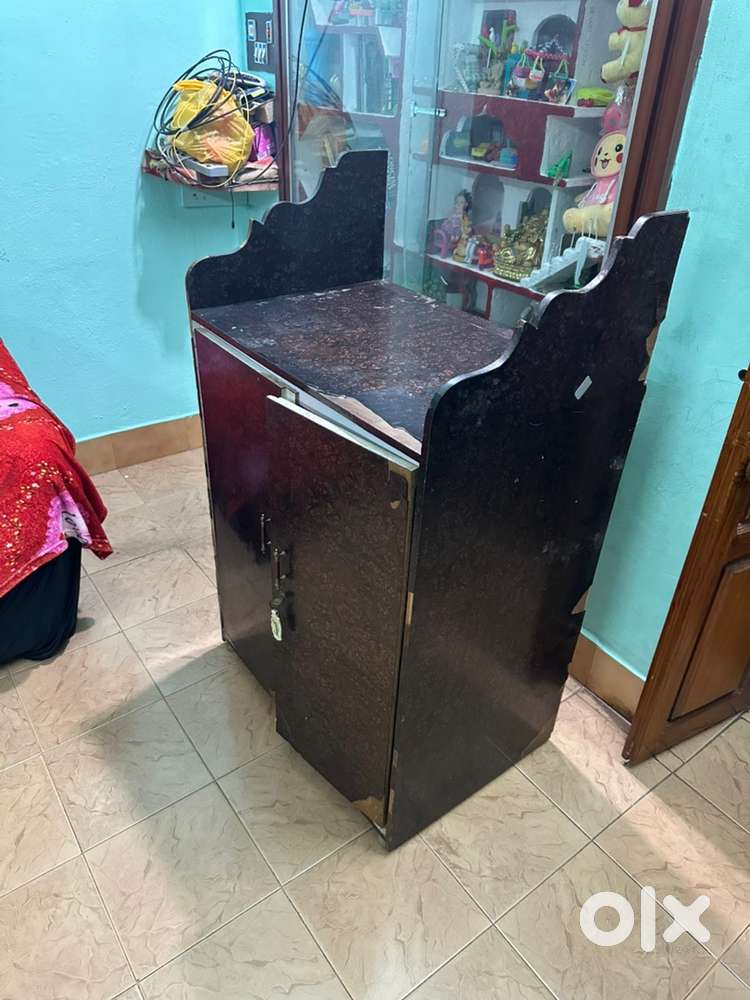 Wooden TV stand with cub boards in Kamalapuram