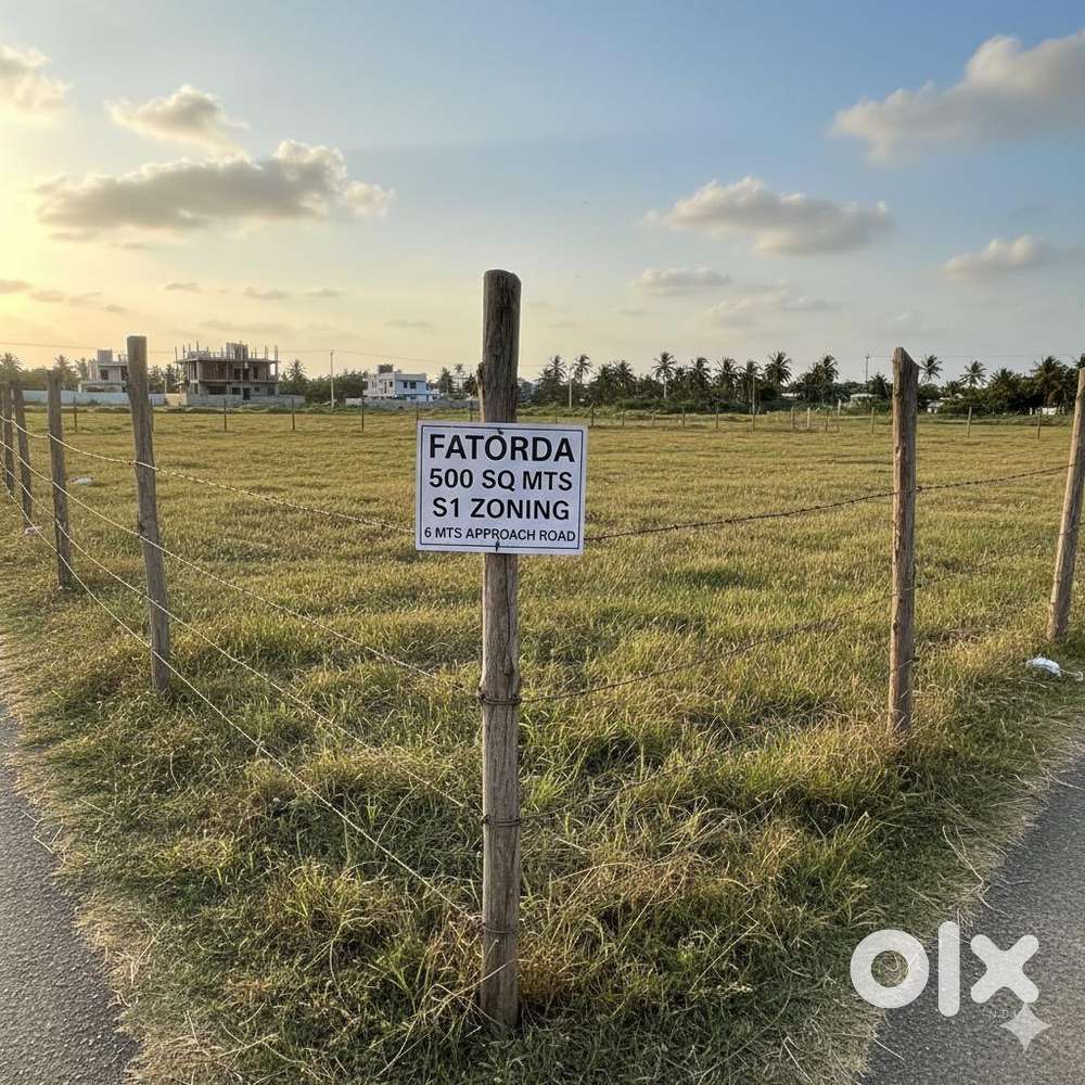 Fatorda 500 sq mts settlement plot