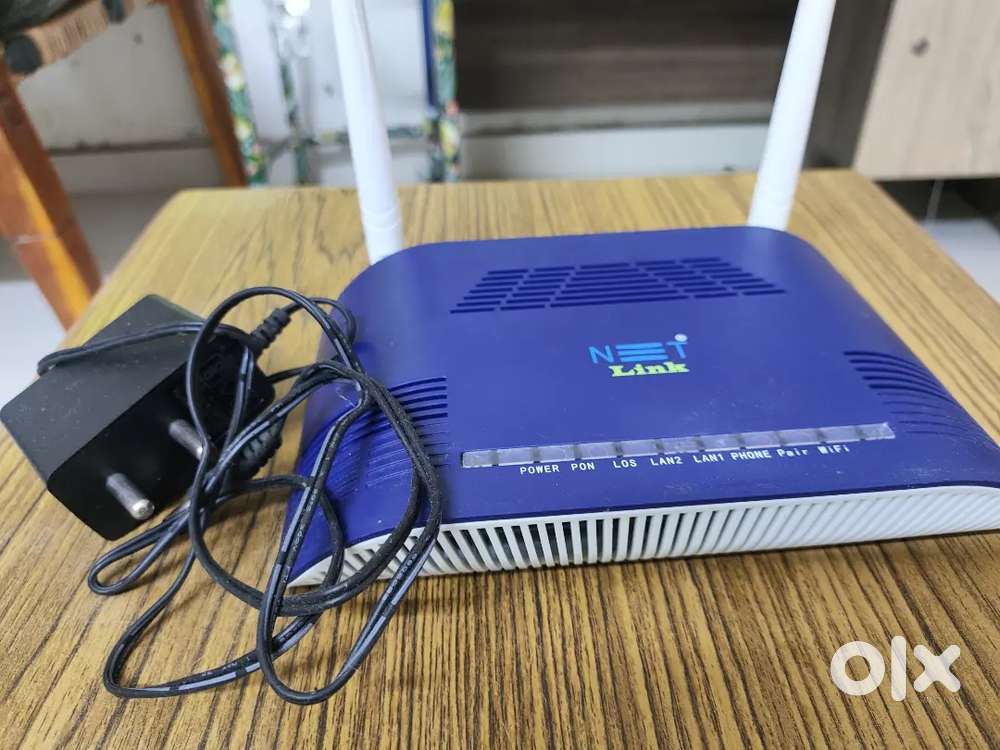 NETLINK GPON/EPON WiFi Router – Dual Antenna Perfect Condition!