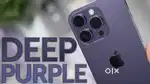 Apple iPhone 14 Pro 256GB Deep Purple Indian with Bill Box for 52990
