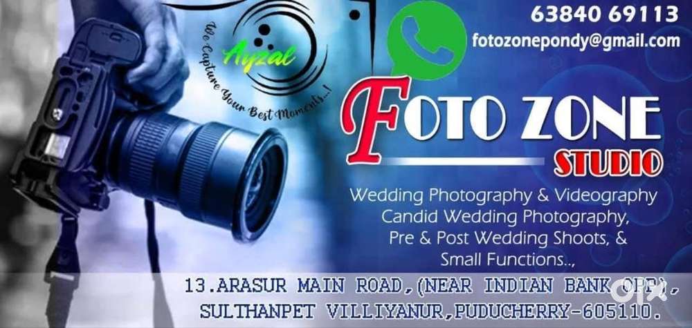 Jobs in photo studio shop passport and photo designing work