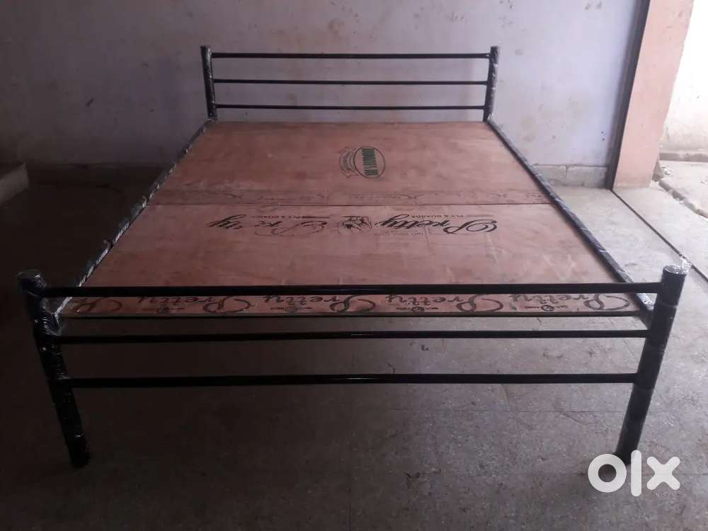 Steel cot queen, Steel Bed, Queen Size