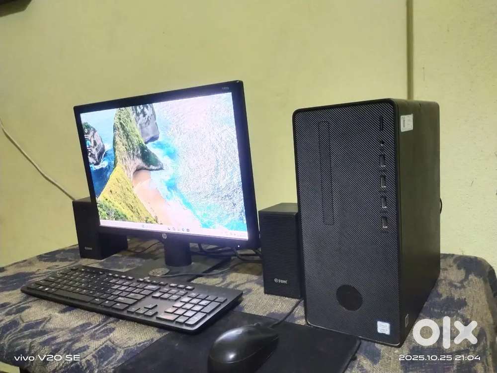 Intel I5 8th generation HP Computer all set