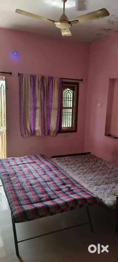 Single room with current and water for bachelors only