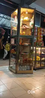 Showcase for shop