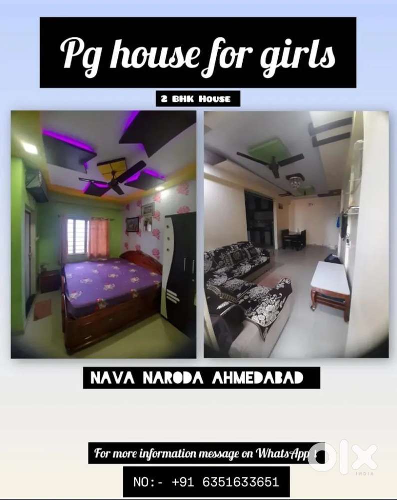 'PG' HOUSE FOR GiRL'S