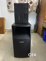 Bose Am 15 with bose life style jewel cube.