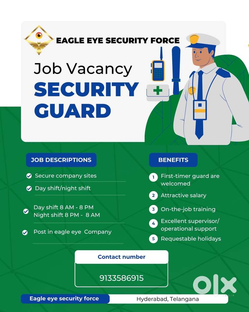 Wanted securityguards