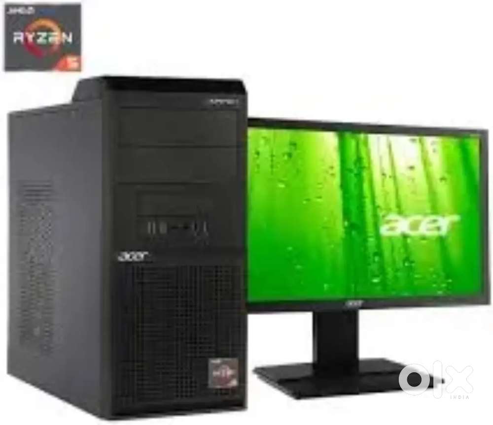 GAMING RYZEN VEGA 8 GRAPHICS 8GB RAM 256GB SSD 500GB HDD 19 MONITOR