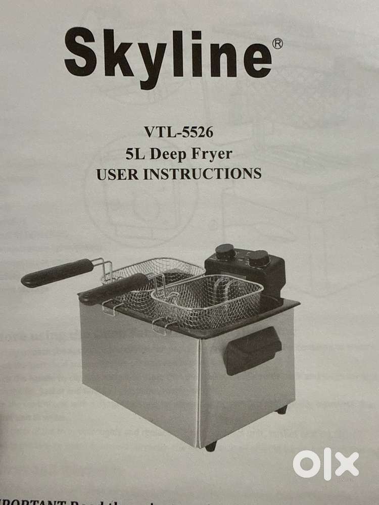 Skyline 5L Deep Fryer