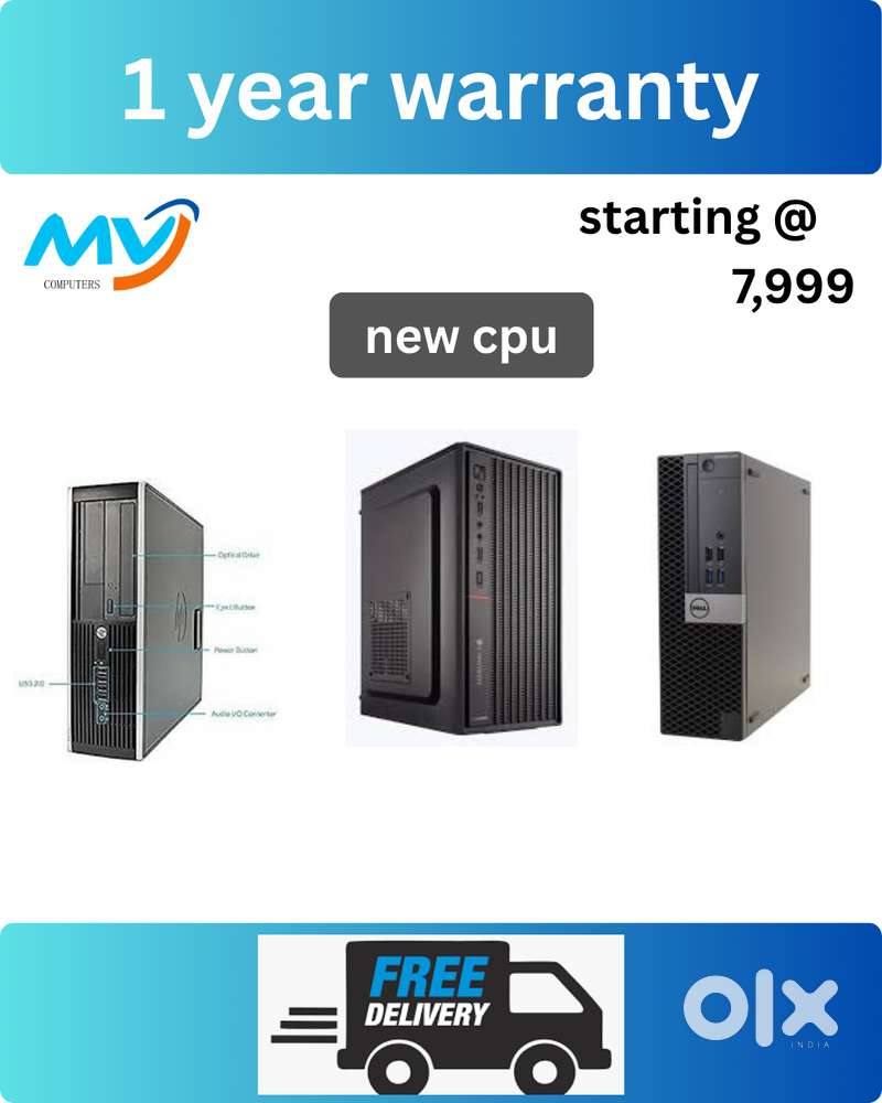 Desktop Laptop Full Set CPU i3-i5-i7 Sales & Service