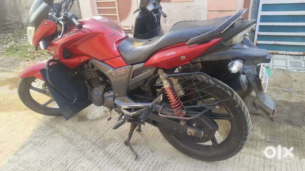 Nice bike in red color