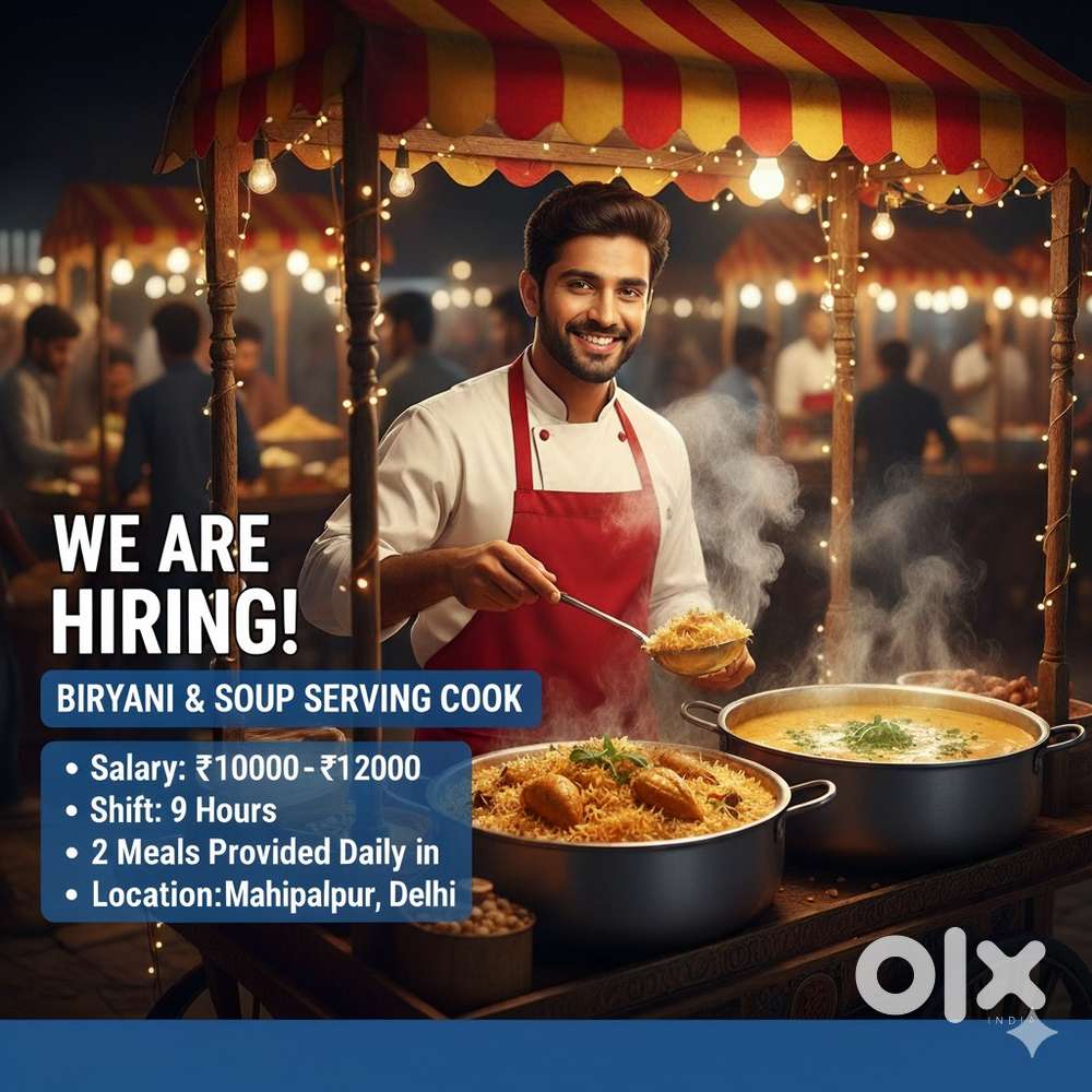 Food Cart Serving cook