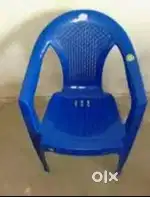 Plastic Chairs for Sale Blue with Arm