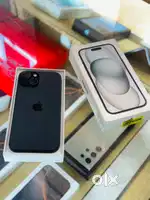 Apple iPhone 15 Black 128GB 6 Month Old New Phone 100% Battery