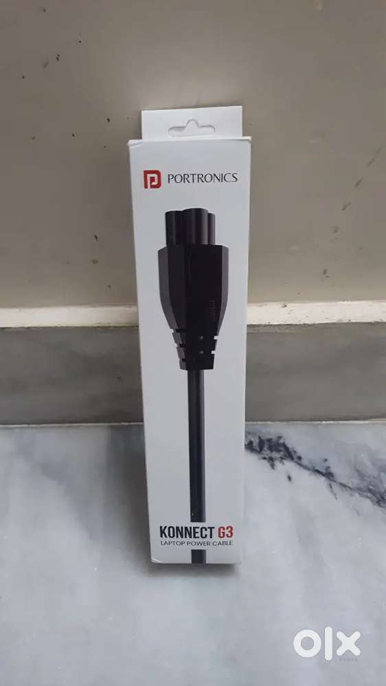 Konnect G3 laptop power cable portronics