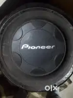 Pioneer subwoofer and basstube