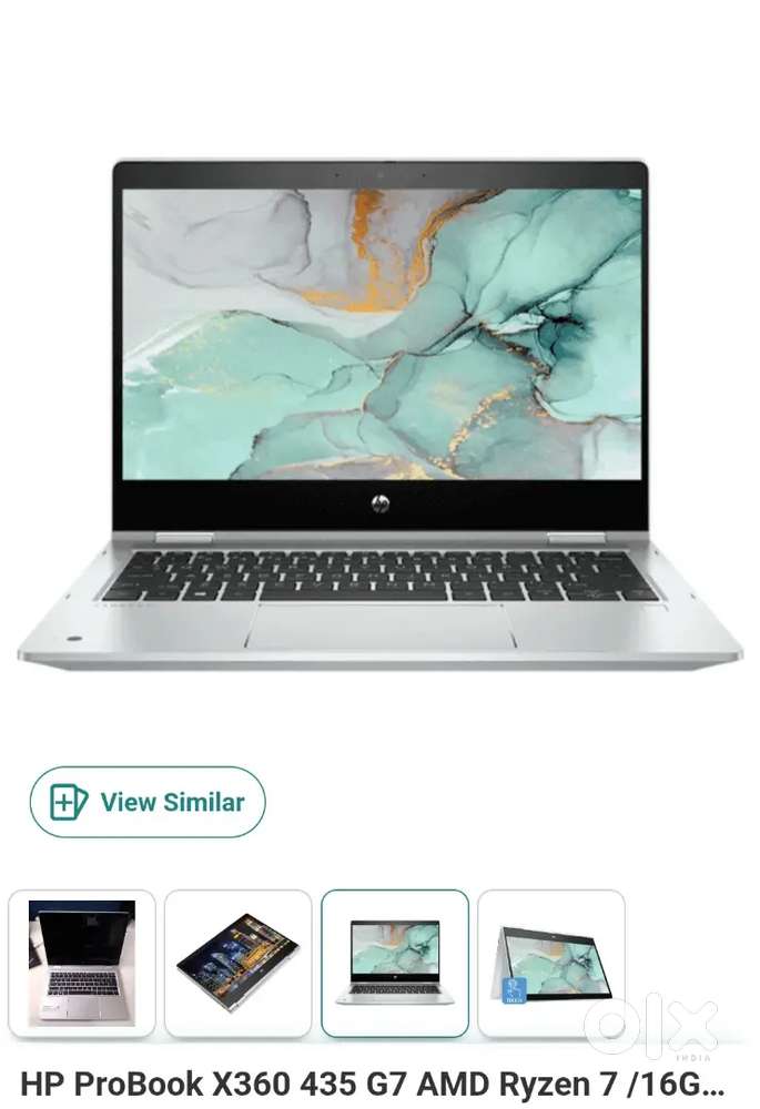 New conditions hp rizen 7 pro 360 degre foldable and touch screen