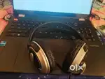 Hp Wired On Ear Headphones With Mic With 3.5 Mm Drivers, In-Built Nois