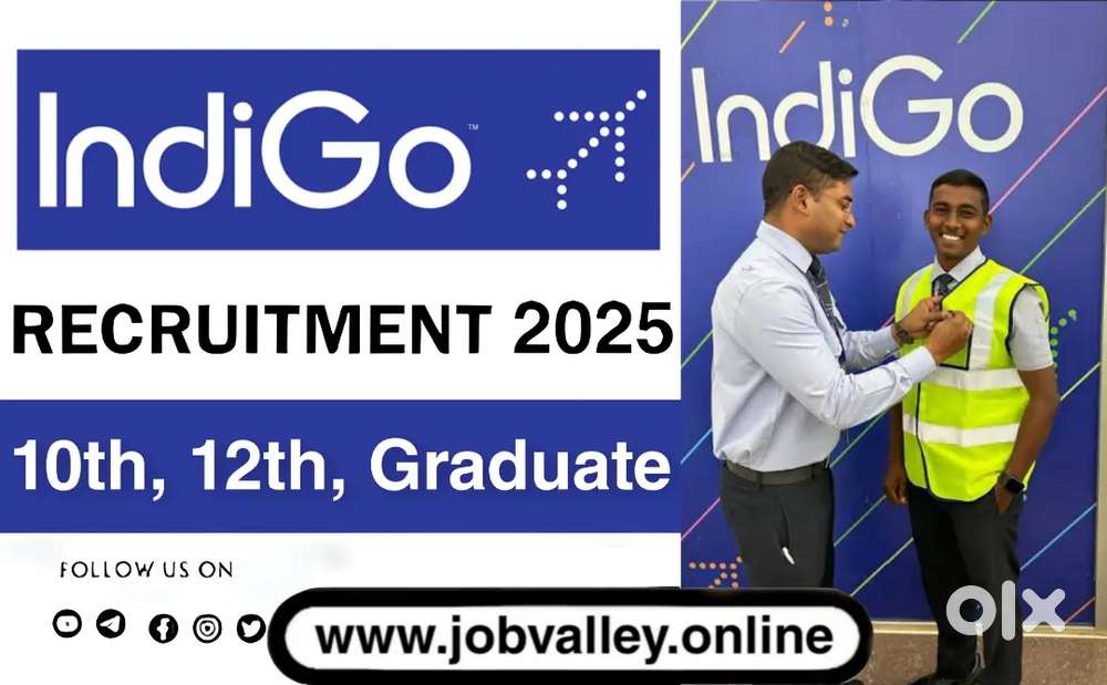 Pune airport Indigo airlines pvt ltd job vacancy apply now