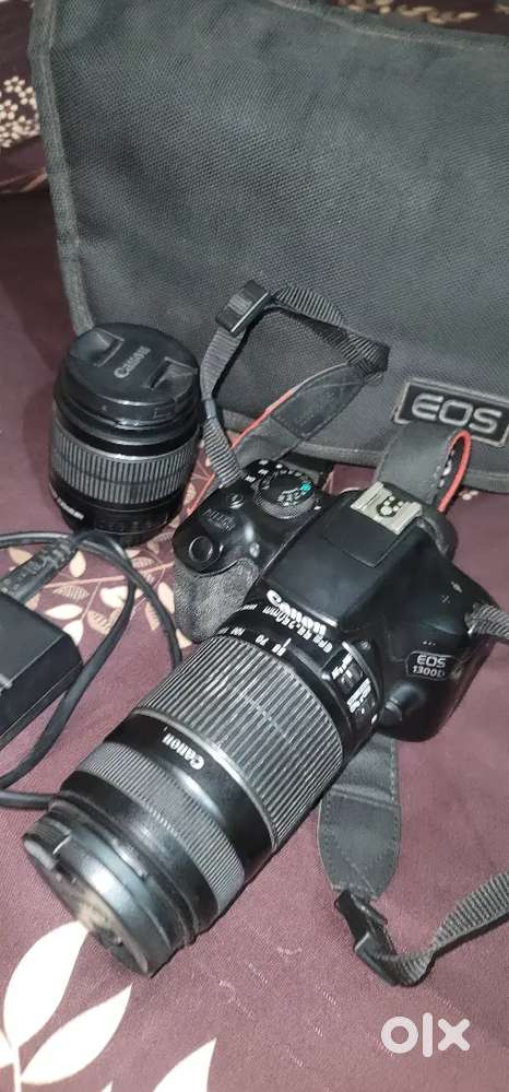 CANON 1300 D , COMPLETE KIT