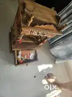 Pooja Mandir with one drawer and tray