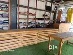 Retail outlet furniture and  Womens wear kids wear Tshirt top jeans