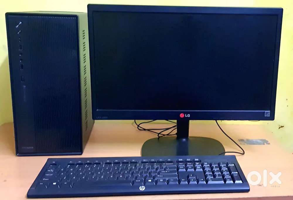 Intel core i3 4th Gen, 22 inch LG Led Monitor
