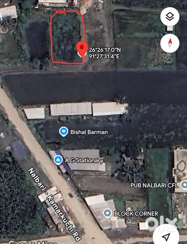 LAND FOR SALE (1.5 KATHA = 4320 sq ft)(26 Lakh per Katha)