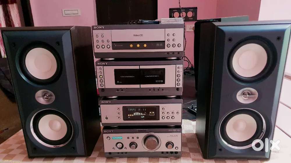 Sony music system   4000w pmpo