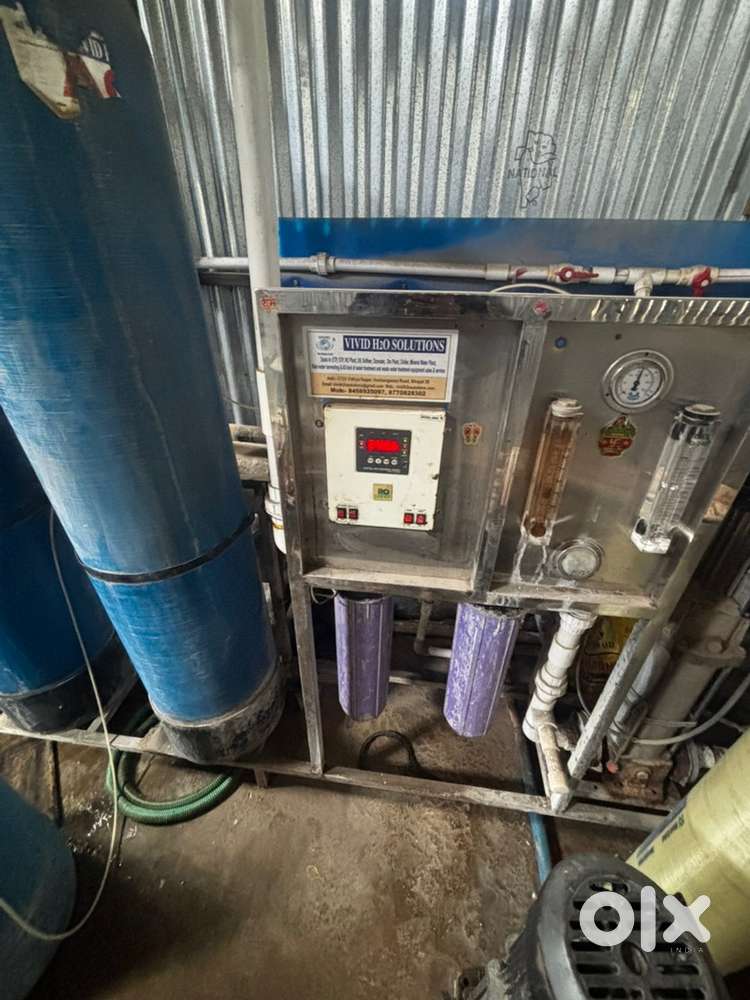 Ro water plant 2000 lph