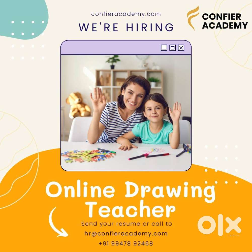 Online Drawing Teacher ! We are hiring !