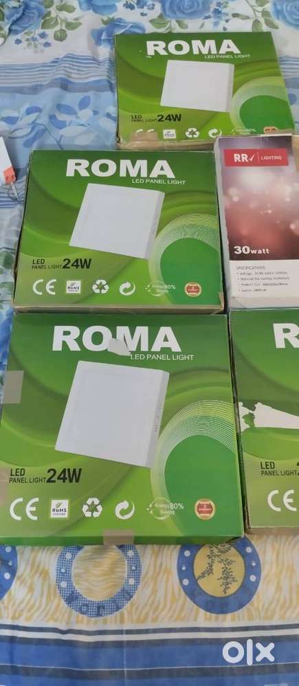 Led Panel light and exhaust fan