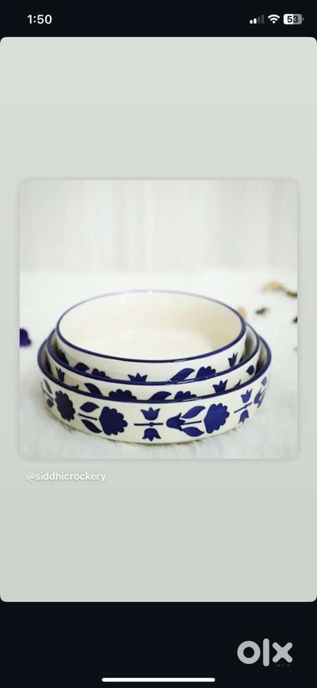Ceramic crokery and pot, planters