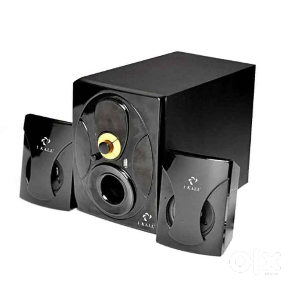 Mi power Bank JBL speaker I Kall IK-44 2.1 Channel Black Bluetooth