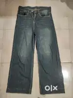 Wide leg jeans