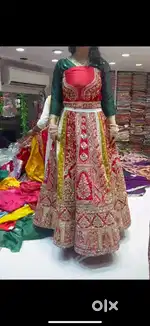 Elegant Ethnic Lehenga Set – Fresh, Unworn & Ready to Stitch