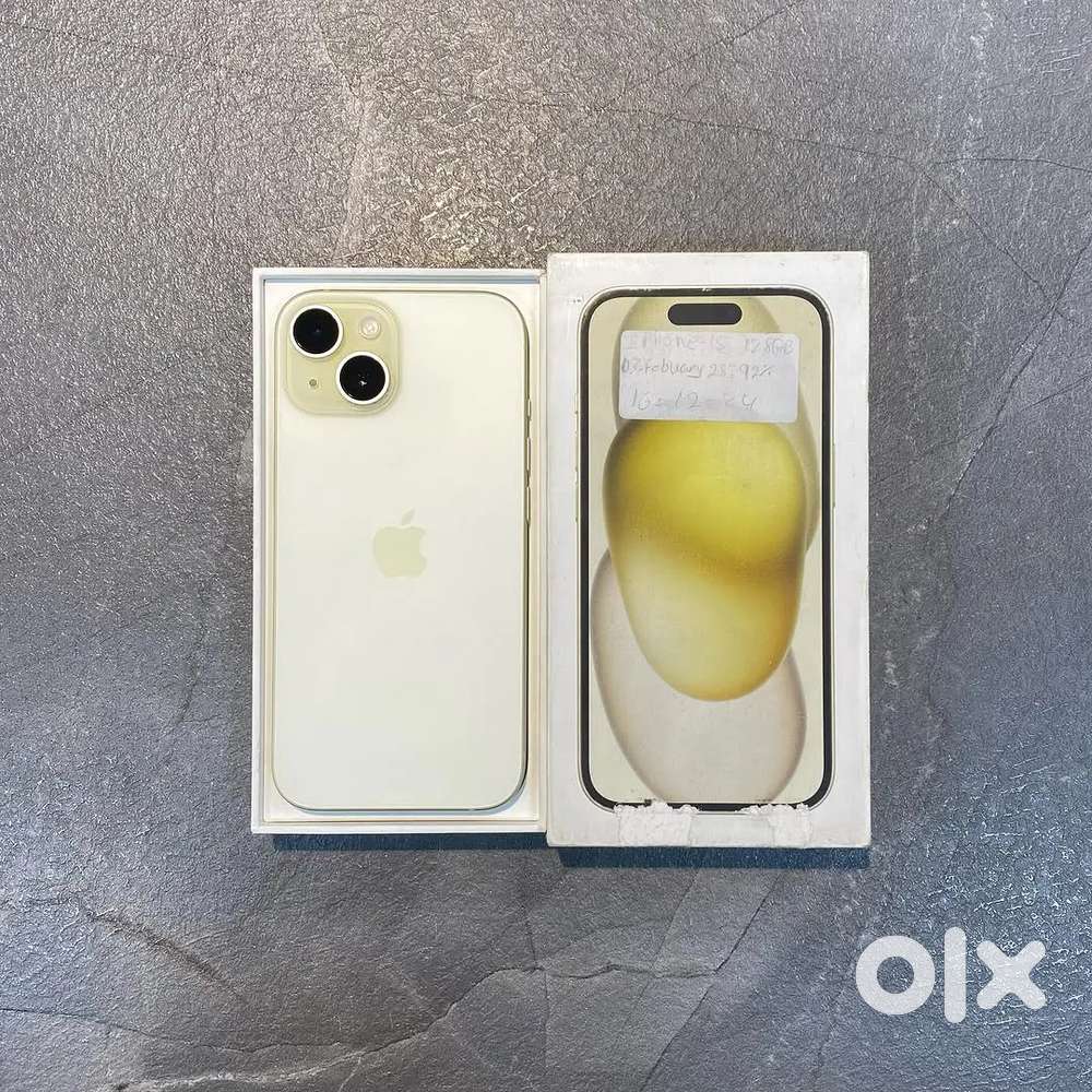 Selling my IPhone 15 With Bill Box And Accessories.